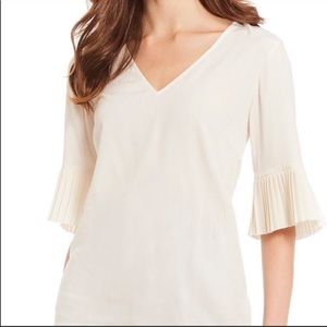 Draper James Cream Blouse Size 6